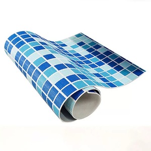 Film <span class=keywords><strong>PVC</strong></span> pour <span class=keywords><strong>piscine</strong></span> hors sol, mosaïque, <span class=keywords><strong>membrane</strong></span> imperméable de 1,5 mm d'épaisseur, antidérapant. - Product Image 2