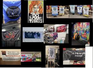 Cloth Fabric <b>Banners</b> Outdoor Hanging Fence Fabric Polyester Pole Pocket <b>Banners</b> Event Business <b>Banner</b> - Product Image 6