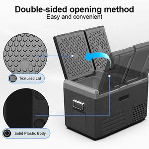 Réfrigérateur portable à <span class=keywords><strong>prix</strong></span> avantageux pour le <span class=keywords><strong>camping</strong></span>, les voyages en voiture, mini réfrigérateur électrique double fonction - Product Image 2