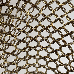 Maille métallique décorative pour l'intérieur, maille à maillons pour la décoration intérieure et la division des espaces - Product Image 6