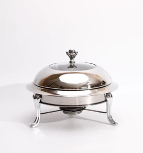 Olla caliente de Alcohol comercial de acero inoxidable personalizable para cocina, vajilla pequeña - Product Image 2