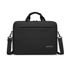 Sac à bandoulière pour ordinateur portable à la mode pour hommes Oxford Organisateur de rangement extensible Documents de voyage Fermeture à glissière étanche - Product Image 2