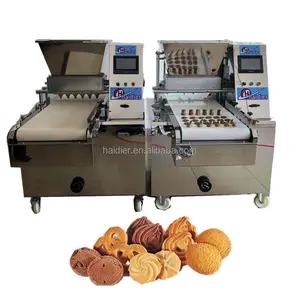 Biscuit faisant la machine biskitop biscuits au beurre goutte déposant fil coupe machines