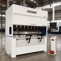Prensa Plegadora CNC Eléctrica de Doble Servoaccionamiento, Sin Aceite, 120T, 2000mm, para Doblar Placas de Acero al Carbono de 7.3mm