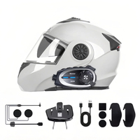 Casque de moto Q29 avec enregistreur de conduite et interphone, interphone 500M, enregistrement 1080p