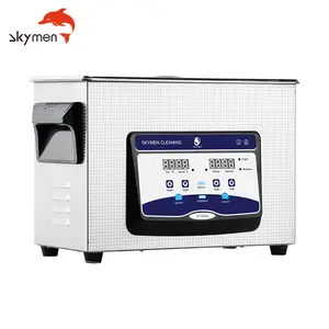 Skymen 4.5L digital ultrasonic aluminium 42khz 120khz 135khz 80 watt acid cleaner ingecter solution solvent