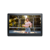 Pantalla de marco de fotos Digital de 10 pulgadas barata de fábrica HD IPS LED pantalla LCD 1080P reproducción en bucle de vídeo para soporte de escritorio y para pared