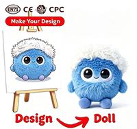 Sepatu Rumah Boneka Hewan Kartun 3D Custom, Bahan Katun, Lapisan Jaring, Bersertifikat EN71, Ukuran & Warna Dapat Disesuaikan, Unisex