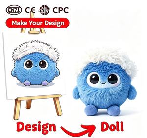 Pantoufles en peluche personnalisées en forme d'animaux de dessin animé 3D, tissu en coton, doublure en <span class=keywords><strong>maille</strong></span>, certifiées EN71, taille et couleur personnalisables, unisexe - Product Image 4