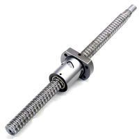 Paire de vis à billes linéaires C5 1605 en acier pour composants essentiels de CNC, supports de guidage linéaire pour mouvements linéaires