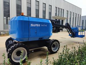 ลิฟท์บูมลิฟต์ขับด้วยตัวเองความสูง20ม.-28ม. ลิฟต์เหล็กแบบยืดหดเก็บเชอร์รี่ไฟฟ้าสภาพใหม่ - Product Image 3