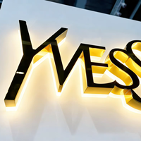 DakeSign Factory, vente en gros de panneaux lumineux LED personnalisés IP65 étanches, logo rétroéclairé multicolores, enseigne de devanture de magasin, enseigne commerciale