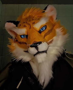Masque réaliste personnalisé HLC, style anime, pour cosplay, costume de fursuit, masques en peluche, poupée et figurine pour événements et accessoires d'activités - Product Image 6
