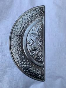 En fer forgé en métal estampé en acier ornemental feuille et fleur pour porte de fer - Product Image 2