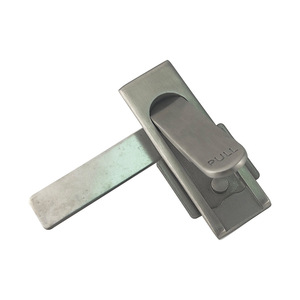 Stainless Steel Flat Rotary Latch <b>Lock</b> X-5717S-1 Keyless <b>Cabinet</b> Door Handle Industrial Furniture <b>Lock</b> 21 24 Mm Thickness - Product Image 2