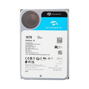 <span class=keywords><strong>Hard</strong></span> Disk Drive SATA 3.5 Inch SkyHawk AI ST16000VE002 Baru 16TB 256MB - Product Image 2