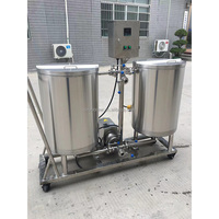 Machine de nettoyage industrielle portable CIP 100L pour le nettoyage des fûts de brassage