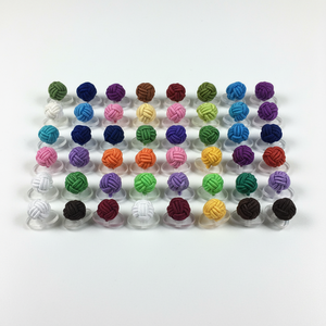 Mancuernillas Clásicas <span class=keywords><strong>de</strong></span> Seda <span class=keywords><strong>de</strong></span> Color Sólido <span class=keywords><strong>para</strong></span> Hombre, Elásticas, con un Solo Nudo y Botón <span class=keywords><strong>de</strong></span> Plástico, <span class=keywords><strong>para</strong></span> Regalos <span class=keywords><strong>de</strong></span> Boda y Fiestas - Product Image 2