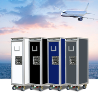 Chariot de repas d'avion personnalisable en hauteur et en couleur-multifonctionnel pour les solutions de stockage à domicile et au bureau