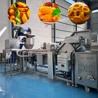 Équipement de friture pour aliments préparés surgelés commerciaux, ligne de production complète pour les produits à base de pommes de terre frites