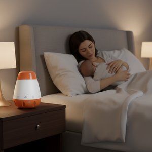 Appareil portable rechargeable pour apaiser les pleurs de bébé Three Sheep K1, 6 <span class=keywords><strong>chansons</strong></span> apaisantes, étanche IPX-5, autonomie de 3 à 5 heures - Product Image 2