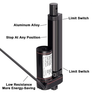 DC 12V 1500N Linear Actuator 50-1000mm Stroke Linear Drive Electric <b>Motor</b> Linear <b>Motor</b> <b>Controller</b> 4-25 Mm/s Sp - Product Image 2