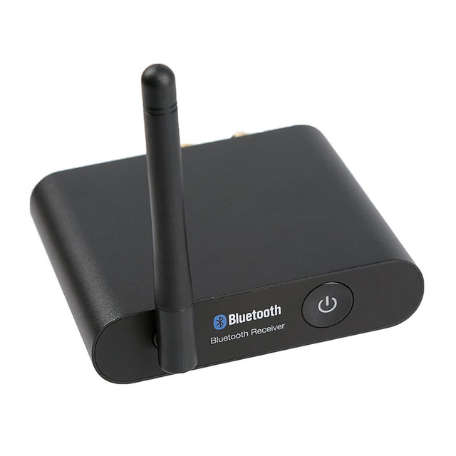 Wireless Audio Adapter Receiver for Bluetooth 5.2 & Optical RCA AUX 3.5mm Low Latency PtX HD Metal for Home Stereo System