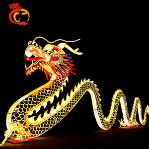 Personalizada al aire libre impermeable de la tela de seda de la linterna para la venta - Product Image 3