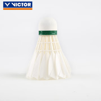 Volant de badminton authentique Victor SPECIAL en plumes de canard de qualité supérieure pour l'entraînement quotidien des clubs et les jeux décontractés d'amateurs