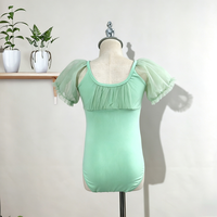 Jupe tutu colorée à manches bouffantes pour filles, tutu de ballet pour enfants