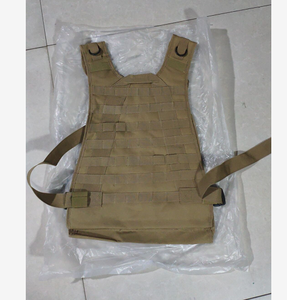 Gilet tactique modulaire flottant DFTV01 noir, multi-usages terrestres et marins, avec poignée à boucle sur le dos et le cou - Product Image 6