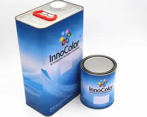 InnoColor 자동차 Refinish 페인트 1K 단색 투명 적갈색