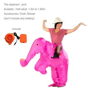 Costume gonflable de pingouin d'autruche Animal abeille carnaval flamant rose oiseau Costumes adultes fête d'halloween - Product Image 2