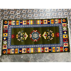 พรมเปอร์เซียแฮริซบิซาร์ดถักมือ ขนสัตว์ สีพื้น ทอแบบแฮนด์ทัฟท์ กันลื่น ขนาดสั่งทำได้ สำหรับใช้ในบ้าน - Product Image 5