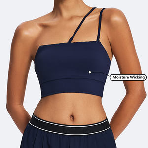 제조업체 액티브 탑스 맞춤 로고 여성 짐 피트니스 운동 요가 브라 78% 나일론 22% 스판덱스 다중 조절 스포츠 브라 - Product Image 5