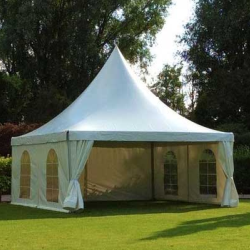 5x5m ignifugo yurte in PVC isolato Pagoda impermeabile tenda evento tenda tenda in alluminio capriata per la vendita Australia yurta - Product Image 5