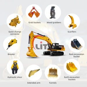 Parti di collegamento per escavatore LITIAN squartatore di vibrazioni E303 scavatore radice - Product Image 5