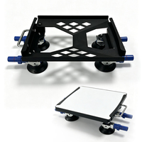 Starlink Mini Aluminium-Dachmontage-Kit Flaches Vakuum-Saugnapf-Halterungssystem Stoßfest Bohrerfreier Halter für Auto und Wohnmobil