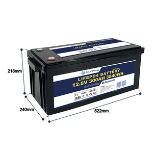เซลล์แบตเตอรี่ทรงปริซึม Bely Energy 12V300AH IP65 กันน้ำ สำหรับการจัดเก็บพลังงานแบบพกพา - Product Image 6