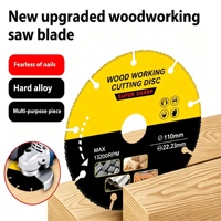 Disque de coupe en alliage brasé pour meuleuse d'angle, multi-usages, pour couper le bois, les clous, les panneaux, le PVC, l'aluminium, le caoutchouc, OEM disponible