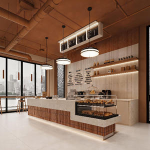 Arredamento di Lusso per Caffetterie, Soluzioni di Design per Bar, Espositori per Negozi Commerciali di Lusso, Progettazione d'Interni per Caffè - Product Image 4