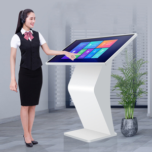 Kiosk quảng cáo tự phục vụ trong nhà với màn hình cảm ứng cho các cửa hàng bán lẻ giáo dục phương tiện truyền thông sử dụng công nghệ bảng điện dung - Product Image 1