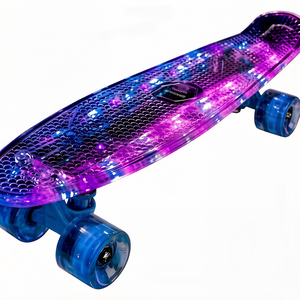 Skateboard led <span class=keywords><strong>Mini</strong></span> cruiser, pouces, avec roues led, pour skateboard, original - Product Image 2