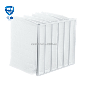 Filtre à poches en aluminium M5 M6 F7 F8 F9 à efficacité moyenne, fabriqué en Chine, <span class=keywords><strong>nouveau</strong></span> filtre à sac en fibres synthétiques pour salle blanche - Product Image 4