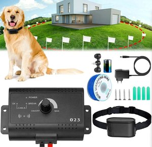 Système de clôture électrique pour chien : Collier récepteur sans fil, kit d'entraînement pour l'encadrement des animaux de compagnie - Product Image 5