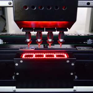 Machine automatique de fabrication de circuits intégrés, HWGC T4 de composants électroniques avec 4 têtes et 50 adaptateurs - Product Image 4