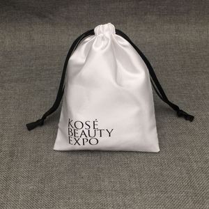 Bolsas de Satén Personalizadas al por Mayor para Extensiones de Cabello y Pelucas, Bolsas con Cordón para Proteger del Polvo - Product Image 5
