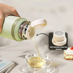 Botella de Agua Térmica de Acero Inoxidable, Termo para Mantener Agua Fría y Caliente, Termo para Té y Café, Frascos de Vacío - Product Image 5