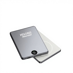 LS800 3 in 1 พาวเวอร์แบงค์แม่เหล็กไร้สายแบบบางพิเศษ พร้อมระบบชาร์จเร็ว PD20W แบบ Snap On ที่แข็งแรง หน้าจอ LED และตัวเครื่องบางเพียง 6.5 มม. - Product Image 1