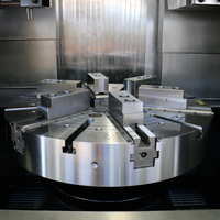 Torno vertical CNC de doble husillo KD800, máquina de torneado de alta precisión para piezas de bridas, rodamientos y discos